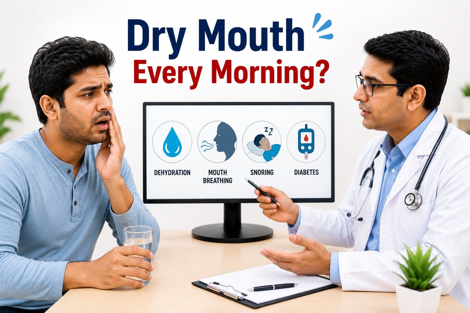 What Causes Frequent Dry Mouth in the Morning? Common Reasons You Should Know What Causes Frequent Dry Mouth in the Morning? Common Reasons You Should Know