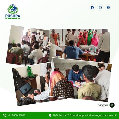 Pushpa Gastro Clinic Camp Glimpse Pushpa Gastro Clinic Camp Glimpse