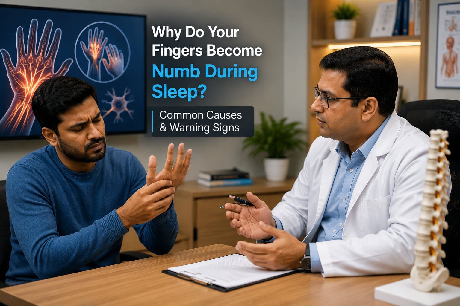 Why Do Your Fingers Become Numb During Sleep? Common Causes and When to Seek Medical Help Why Do Your Fingers Become Numb During Sleep? Common Causes and When to Seek Medical Help