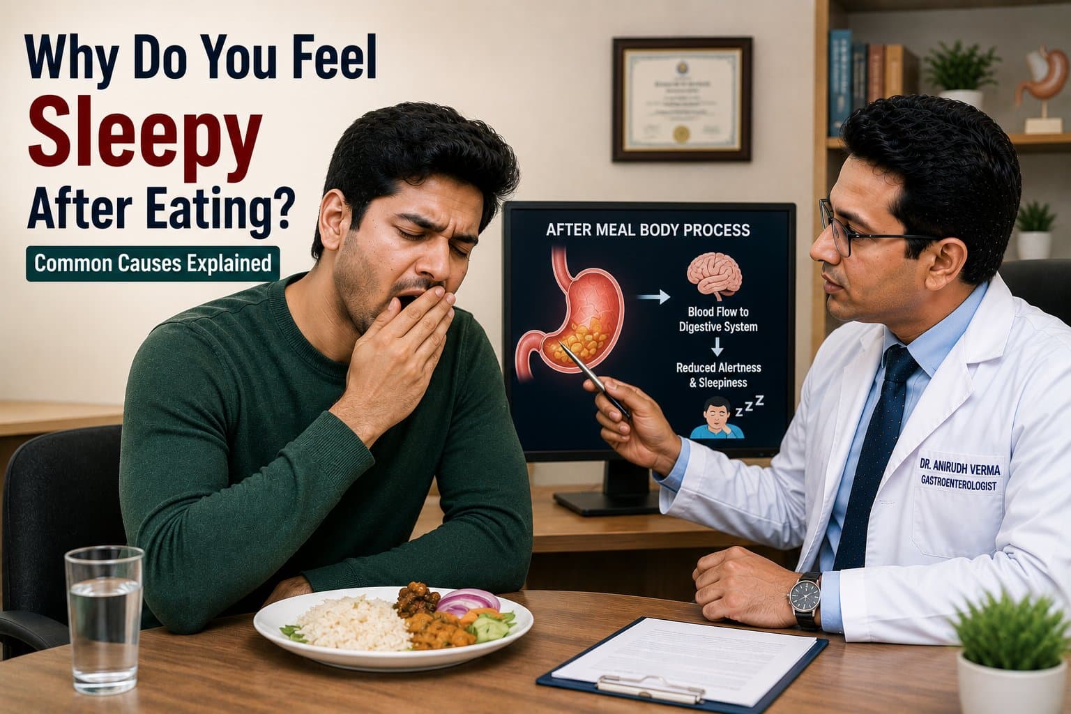 Why Do You Feel Sleepy After Eating? Common Causes Explained Why Do You Feel Sleepy After Eating? Common Causes Explained